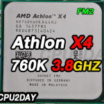 [FM2] CPU Athlon X4 760K 3.8Ghz Turbo 4.1Ghz